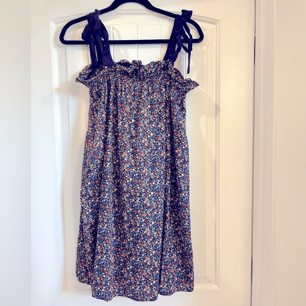 Vici navy floral dress